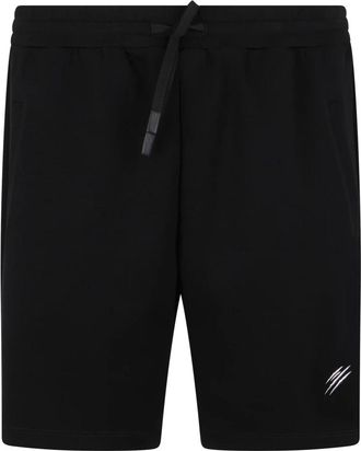 Plein Sport Jogging Shorts Chrome Scratch - Heren - Korte sportbroeken - Zwart - M - Polyester - Fitness