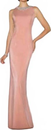 Cameron Blake Womens Formal Dress In English Rose