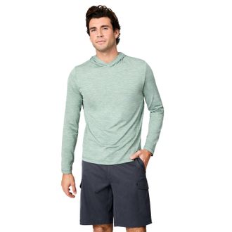 Free Country Mens Textured SunFree UPF Hoodie