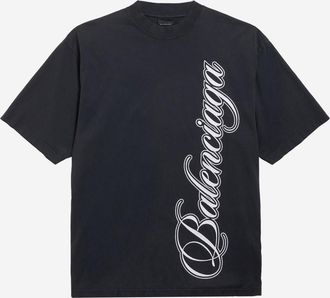 Balenciaga Black Logo T-shirt