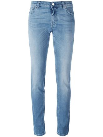 Givenchy star print slim fit jeans - women - Polyester/Cotton/Spandex/Elastane/Cotton - 38 - Blue