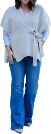THML Clothing Well Call It A Tie Cardigan In Cream