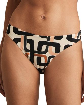 Reiss Heidi Chain Print Bikini Bottom