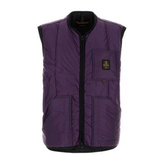 RefrigiWear Twingo Vest - Heren - Bodywarmers - Paars - M - Leer - Jassen