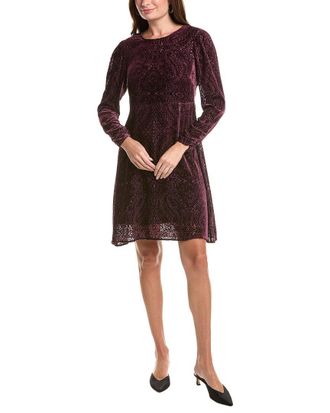 Johnny Was Donovan Silk-Blend Mini Dress