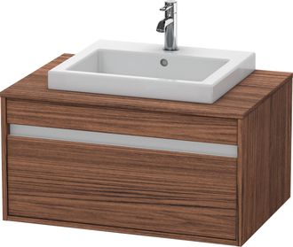 Duravit Mueble Bajo Lavabo Ketho 550x800x426mm Nogal Oscuro
