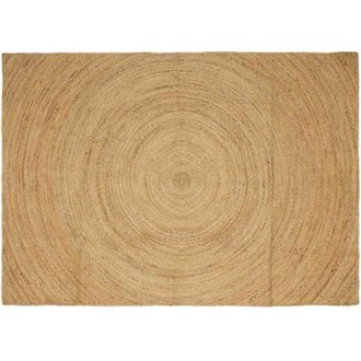 vidaXL Alfombras De &Aacute;rea Rectangular Marr&oacute;n 160 X 230 Cm Yute Vidaxl