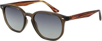 Ted Baker Bruine Herenzonnebril met Gradi&euml;ntlenzen - Heren - Zonnebrillen - Bruin - ONE Size - Accessoires