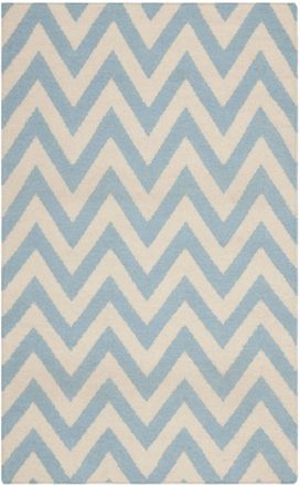 Safavieh Alfombra lana blu/neutrale 122 x 183 cm