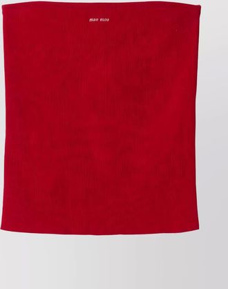 Miu Miu cotton top short sleeves