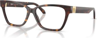 Versace 53mm Cat Eye optical glasses in Tortoise at Nordstrom