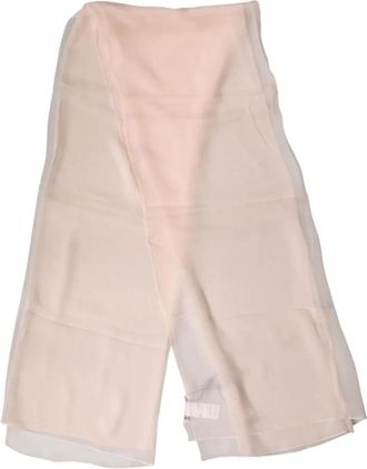 Dolce & Gabbana Zijden Stola - Heren - Zijden sjaals - Roze - ONE Size - Accessoires