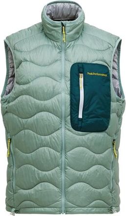 Peak Performance Helium Utility Down Vest Daunengilet f&uuml;r Herren | t&uuml;rkis