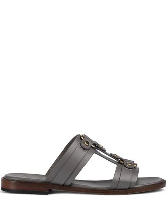 Doucal's Leren sandalen - Grijs