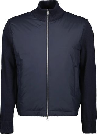 Moncler Piumino con zip - Blu