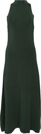 Altuzarra Abito lungo a collo alto - Verde