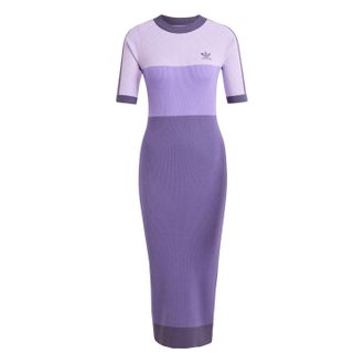 adidas Originals ADIDAS Originals Womens Kseniaschnaider Knit Dress in Purple Viscose - Size UK 0-2 (Womens)