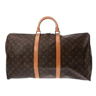 Louis Vuitton Pre-owned Weekend Bags, unisex, Brown, Size: ONE SIZE Pre-owned Boston Bag