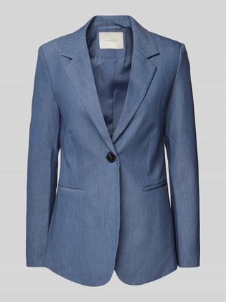 Kaffe Blazer mit Reverskragen Modell SAKURA in Jeansblau, Gr&ouml;&szlig;e 34