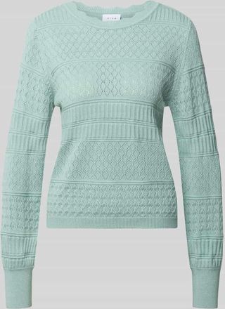 Vila Regular Fit Pullover aus Viskose-Mix Modell Milos in Lind, Gr&ouml;&szlig;e XL