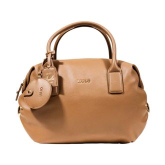 Liu Jo Handbags, female, Beige, Size: ONE SIZE Elegant Bowler Womens Bag