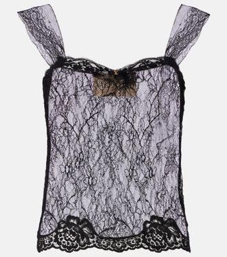 Valentino Lace sheer top