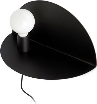 Faro Barcelona Nit Aplique de pared izquierdo Negro 01004