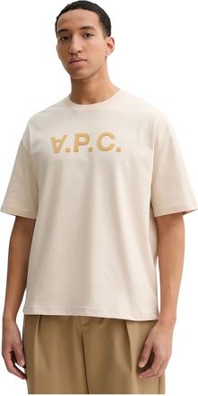 A.P.C. A.p.c., Uomo, Top, Beige, M, new