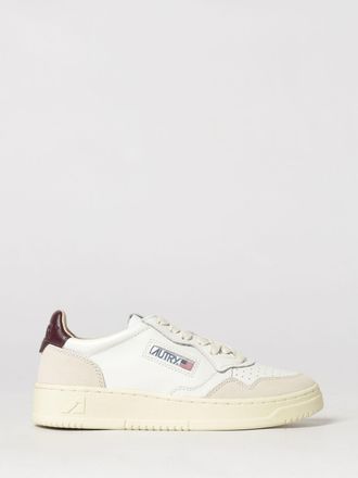Autry Medalist Low Bicolor Leather Sneakers with Perforated Toe