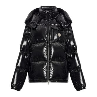Moncler Heren, Jassen, Zwart, Maat: XL Nylon