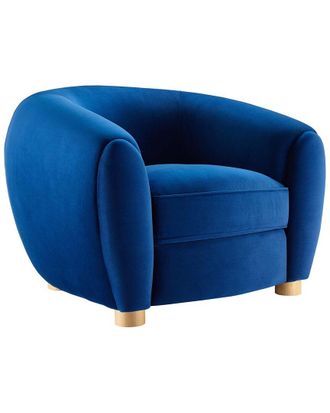 ModWay Abundant Performance Velvet Armchair