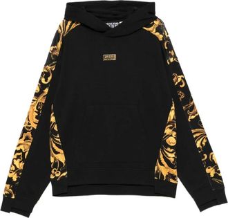 Versace Jeans Couture Baroque Print Hooded Sweatshirt