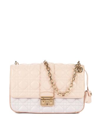 Dior quilted-pattern chain-strap shoulder bag - women - Leather - One Size - Neutrals