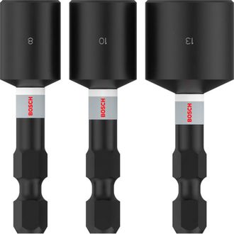 Bosch Pro Nutsetter Impact 8 X 50 10 X 50 13 X 50 Mm 3 Pzs. - 2608521u64
