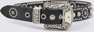 Golden Goose Belts Blacks And Greys-Donna