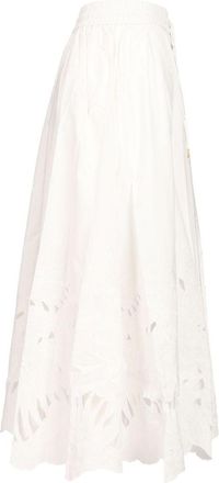 Zimmermann Mahon Skirt - White