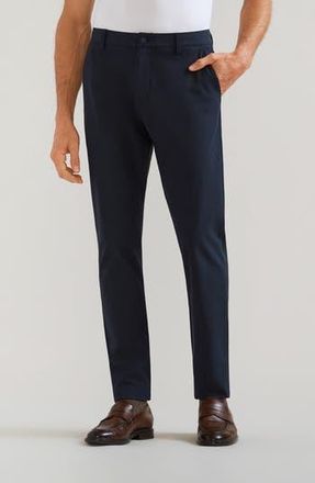 Rhone Commuter Slim Fit Fleece Pants in True Navy at Nordstrom Rack, Size 33