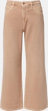 AG - Adriano Goldschmied Jeans cropped Saige a gamba larga