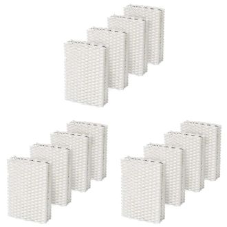 OEM Filtro De Mecha De Repuesto Wf813 Para Humidificador Eqwf813, Compatible Con Rcm832, Rcm-83 Pcwf813 Pccm 840, Paquete De 12