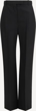 Alexander McQueen Pantaloni sartoriali in cotone Woman 40