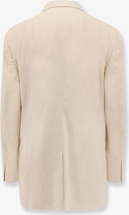 Hev&ograve; Womens Suit Rocchetta Beige Linen Dress
