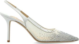 Jimmy Choo London Love SB 85 - Dames - Pumps - Beige - 39 EU - Leer - Schoenen