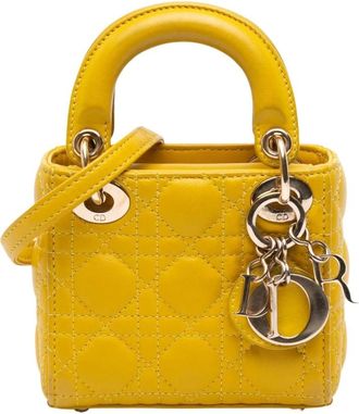 Dior Borsa a mano Pre-owned - - Pre-owned - Donna - Giallo - ONE SIZE