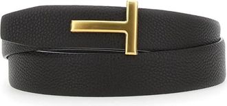 Tom Ford Heren, Accessoires, Bruin, Maat: 115 CM Leer