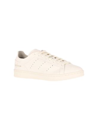 Yohji Yamamoto Perforated Leather Sneaker - White