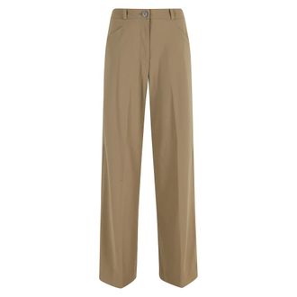 Roberto Ricci Design Wide Trousers, female, Brown, Size: 2XS Livia Surflex Pants