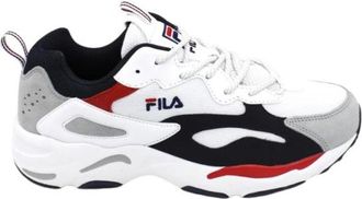 Fila Tracer Su&egrave;de Sneakers met Technische Stofinzetten - Heren - Sneakers - Veelkleurig - 42 EU - Su&egrave;de - Schoenen
