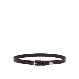 Paul Smith Belts, male, Brown, Size: 95 CM Cintura Cocco