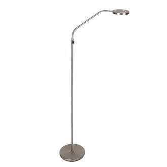 Steinhauer L&aacute;mpara De Pie - Acero - Soleil2 - Pl&aacute;stico Metal - L&aacute;mpara De