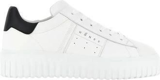 Hogan Witte Flat Sneakers - Heren - Sneakers - Wit - 40 EU - Schoenen